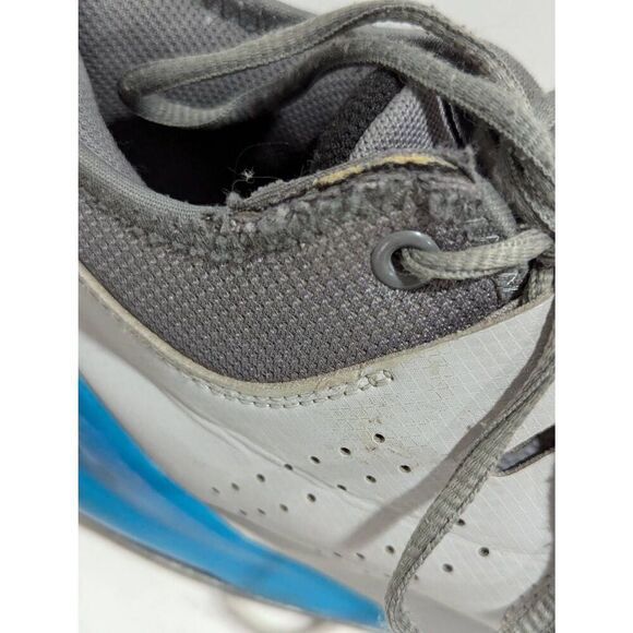 Nike Men's Blue & Gray Round Toe Lace-Up Closure High Top Sneakers Shoe Size 10 - Picture 6 of 9